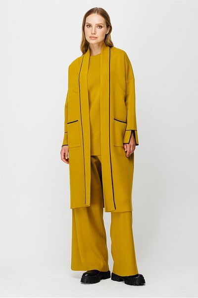 Esswaap Triple Knitwear Trousers Set Pistachio Green