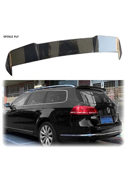 HYM TUNİNG VW PASSAT B7 VARİANT CAM ÜSTÜ SPOYLER 2011 2015 PARLAK SİYAH İTHAL