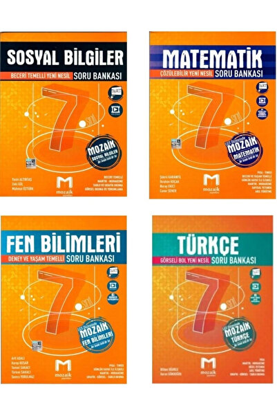 Mozaik Yayınları 7. SINIF MOZAİK 4'LÜ SET