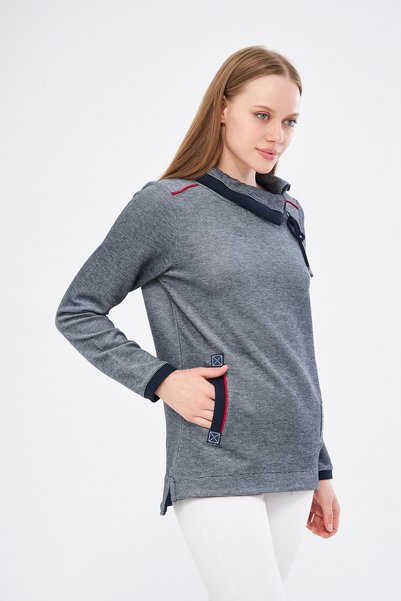 SER Özel Kumaş Sport Sweatshirt 4 Mevsim