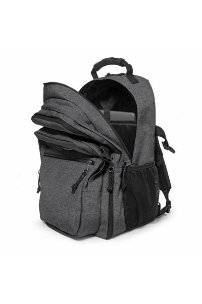 Eastpak Tutor Black Denim Backpack - Ek95577H