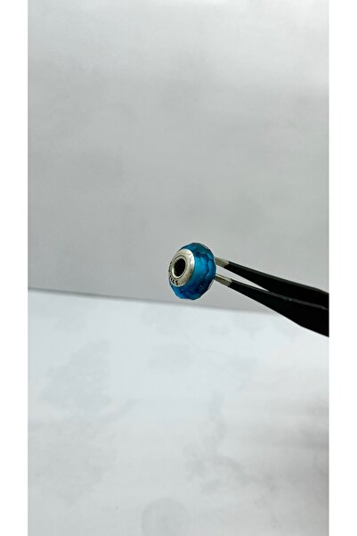 Selen’S Gümüş سحر الفضة الأصلي مورانو الأزرق للمرأة