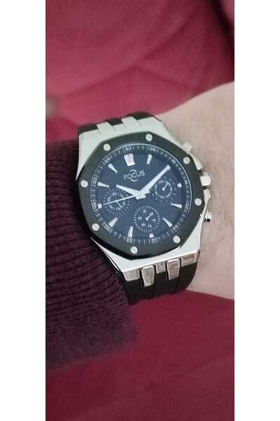 Focus Silikon Kordon Erkek Kol Saati Fonksiyonlu 11665