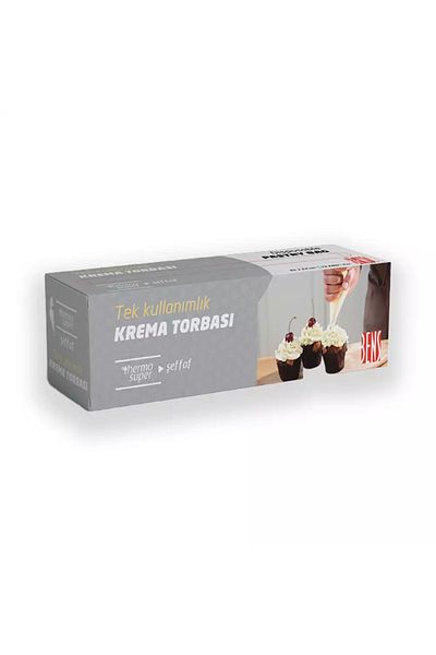 BENS Large 51 cm Transparent Cream Bag - Disposable 72 Pieces