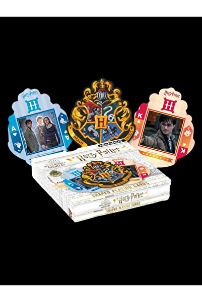 Harry Potter - Hogwarts Arması Şekilli İskambil Kağıdı