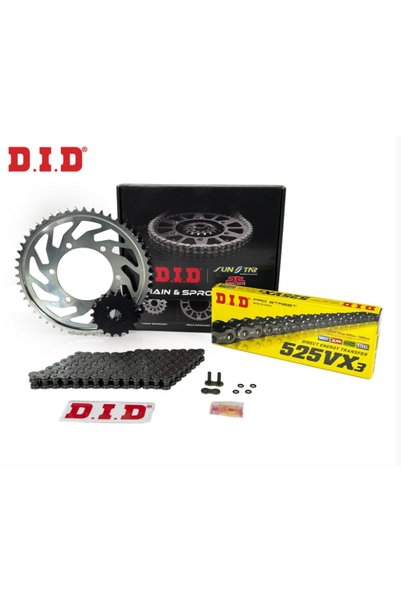 D.I.D Yamaha Yzf R25 Zincir Dişli Seti X-Ringli Çelik 14-43/112L