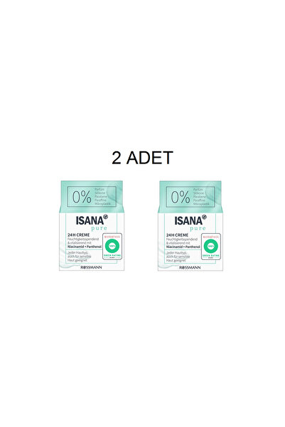 ISANA Pure Nemlendirici Krem 50ml, 2 ADET