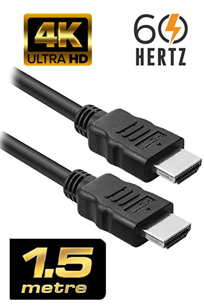 Vwin 1,5 Metre 1.4V HDMİ Kablo 3D 4K Full HD TV Kamera Bilgisayar… Hızlı-Kali...
