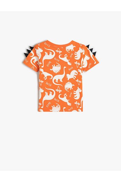 Koton Baby Boy Orange T-Shirt - 4smb10029tk