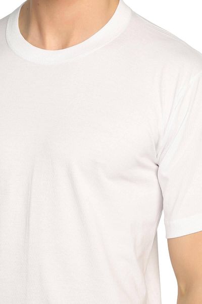 Şahinler White Combed Cotton Closed Collar Me004- Pack of 6