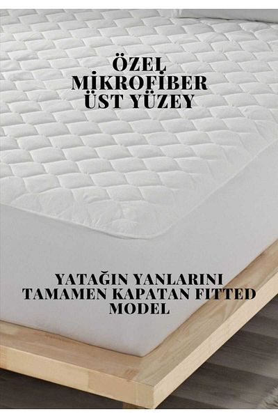 AYHOME Steppelt, illeszkedő matrac - 100% vízálló pamut, matracvédő, egy-/kétágyas, steppelt