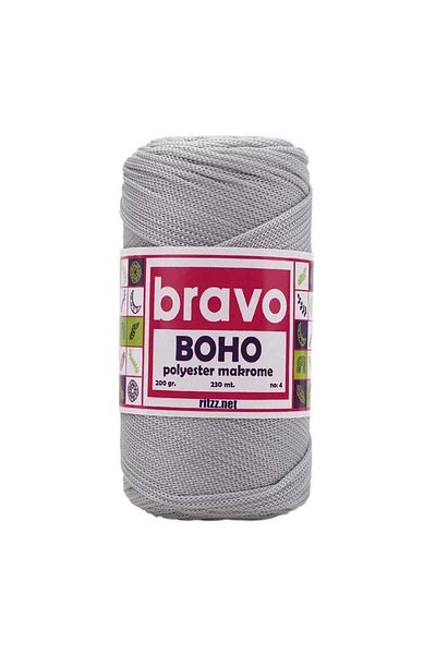 Bravo Boho Πολυεστέρας Μακραμέ 060 Γκρι