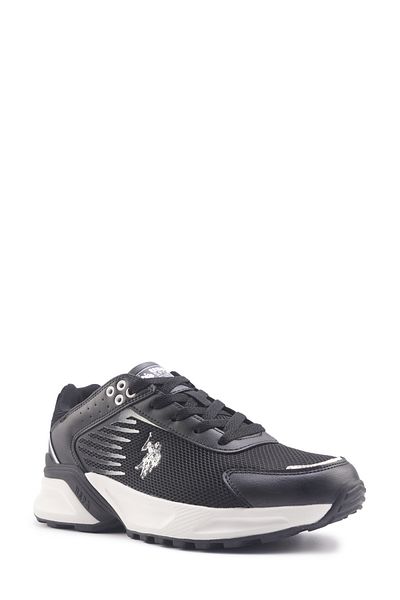 U.S. Polo Assn. Черни мъжки маратонки RICK 4FX