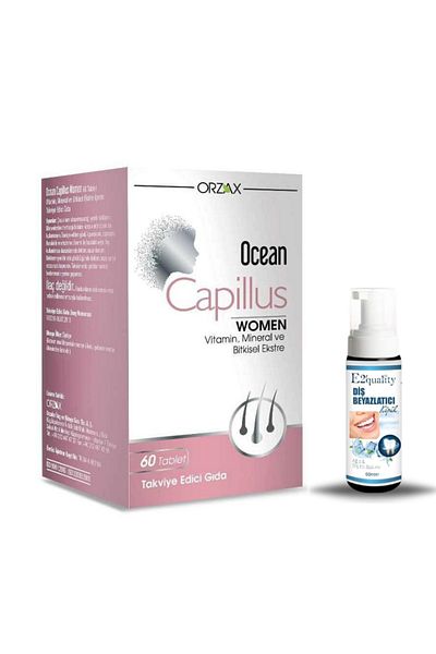 Ocean Orzax Ocean Capillus Women 60 Tablet + Gift Teeth Whitening Foam
