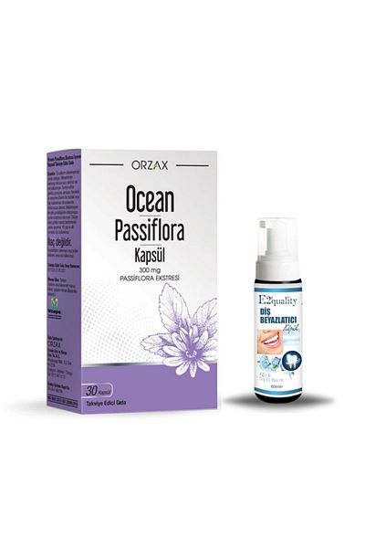 Ocean Orzax Ocean Passiflora 300 mg 30 Capsules + Gift Teeth Whitening Foam