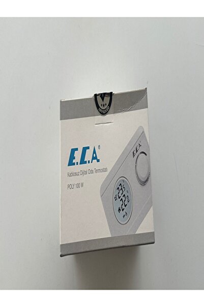 Eca KABLOSUZ DİJİTAL ODA TERMOSTATI POLY 100 W