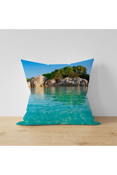 EVSEHOMES HUSĂ DE PĂSĂRI DE IMPRIMARE DIGITALĂ MARINE ROCK LANDSCAPE