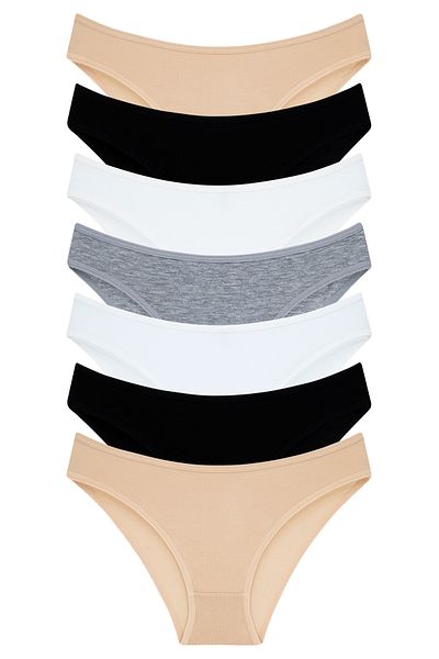 biyokids Chiloți de damă Miss Brave de culoare uni - 7200-50