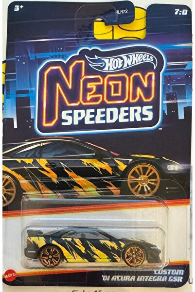 HOT WHEELS Neon Speeders '01 Custom Acura Integra Gsr HRW73
