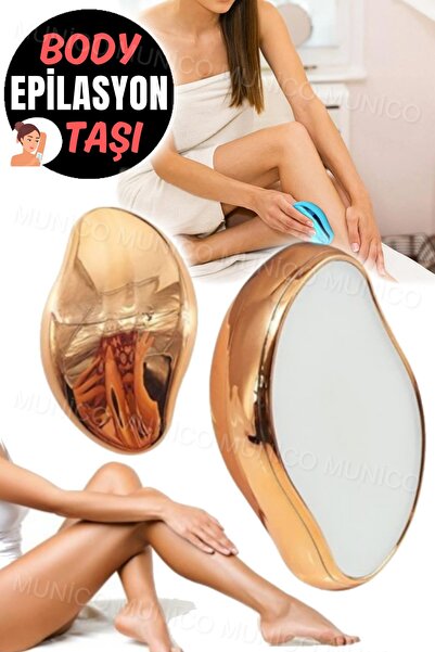 Munico Unisex Kristal Saç Silgi Fiziksel Epilasyon Silgi Taşınabilir Epilatör...
