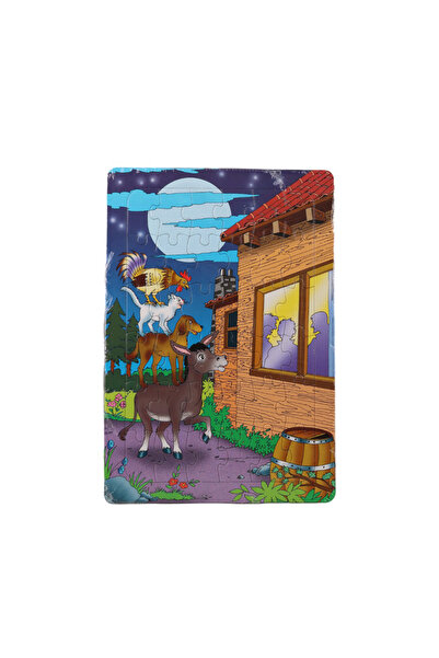 ESER 80 Parça Çocuk Puzzle Ve Yapboz Karışık Seri 7' Li Set
