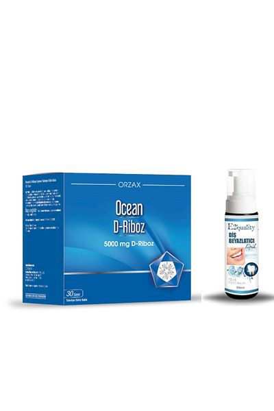 Ocean Orzax Ocean 5000mg D-Ribose 30 Sache + Gift Teeth Whitening Foam