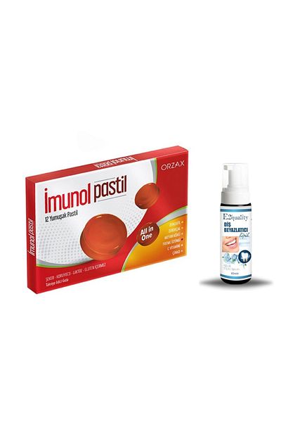 Ocean Orzax Imunol 12 Soft Pastil + Gift Teeth Whitening Foam