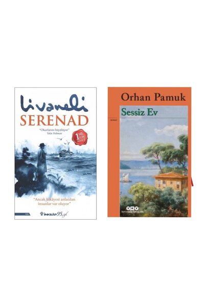 İnkilap Yayınevi Serenad - Zülfü Livaneli - Sessiz Ev Orhan Pamuk