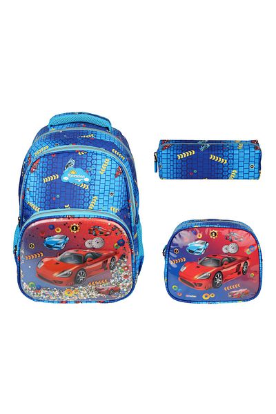 RKY SERENITY Rucsac pentru școală primară Relaxion New Season cu set triplu pentru cutie de prânz pentru mașină