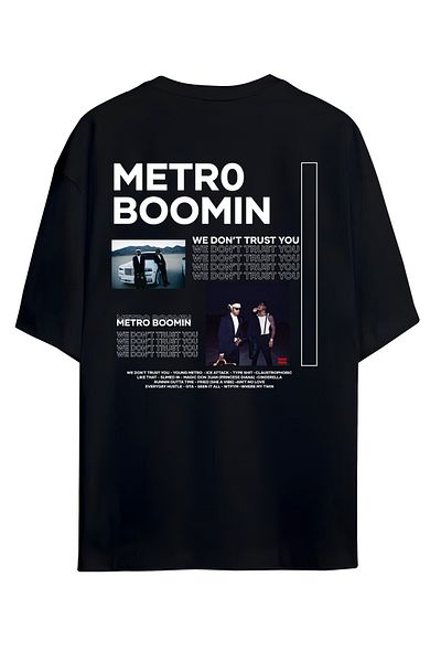 Adrift Metro Boomin - Heroes & Villains Tasarımlı Unisex