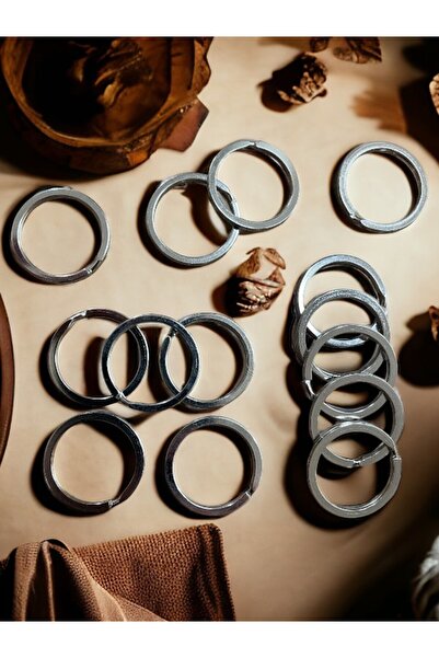 umayebar Inel pentru chei fără lanț cu două rânduri de 2,9 cm Produs de presa...