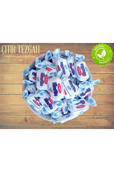 Evliya Şekerleme Toffe Mastik Damla Sakızlı Yumuşak Şeker 500 gr