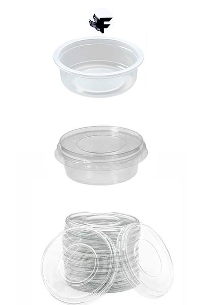 FİGANLAR 100 pcs sup bowl with lid pudding rice pudding Turkish Delight bowl dates bowl