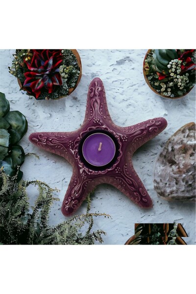 Deniz Yıldızı Mumluk - Starfish Candle Holder