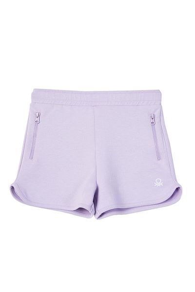 Benetton United Colors of Benetton Girl's Lilac Shorts BNT-G21278