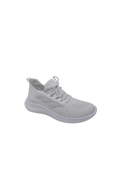 Zerhan FreeBalance 022 Unisex White Mesh Walking Running Daily Use Sports Shoes