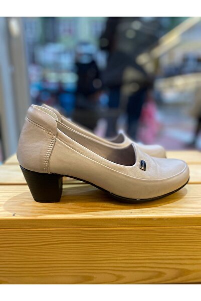 Mammamia D24Ya-3840Z Hakiki Deri Günlük Ortapedik Comfort Taban Topuklu Kadın...