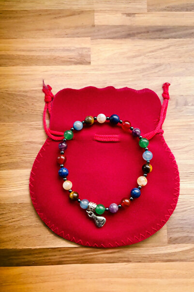 MGA DOĞAL TAŞ 7 سوار شقرا حجر عين النمر، جمشت، أفينتورين لاسيس، سيتريت، العقي...