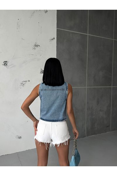 SOLİS MODA Denim Vest