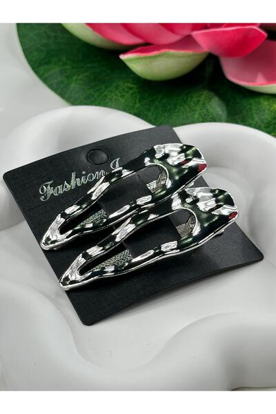 Chocuk 2-PIECE METAL CUT-OUT SIDE PENS BUCKLE GOLD-SILVER