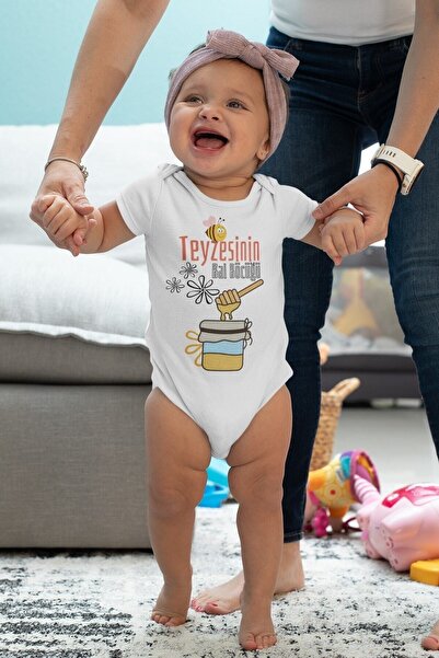 TUĞBABABY Teyzesinin Bal Böcüğü Desenli Kısa Kol