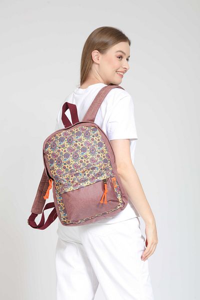 Street Bag Likya Ethnic - Bohemian Patterned Daily Travel Backpack