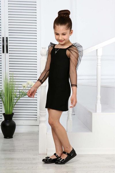 ixoskids club Rochie elegantă cu mânecă lungă pentru fete pentru absolvire-nunta-logodna-toate ocaziile speciale Minah- 06130010