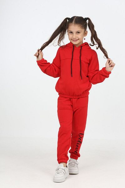 ixoskids club Girl's Tracksuit Set Believe 100 Percent Cotton Minah-06030008