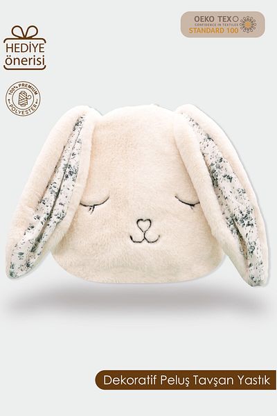 mordesign Morbunny Plush Rabbit Series - Pillow, Embroidered Throw Pillow and Toy