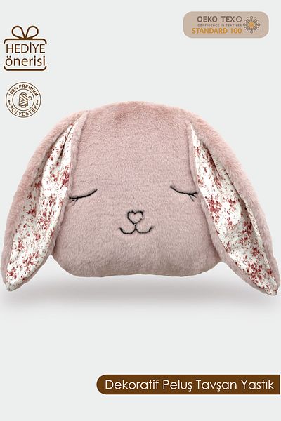 mordesign Morbunny Plush Rabbit Series - Pillow, Embroidered Throw Pillow and Toy