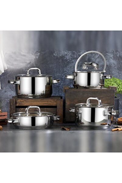 gülsan Mami 8 Parça Tencere Seti