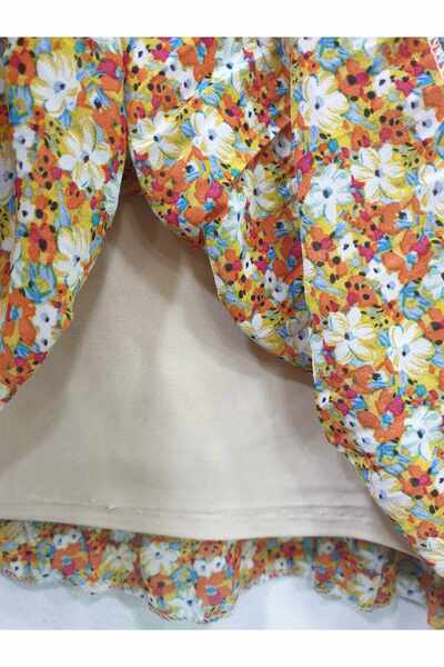 sercan konfeksiyon Kadın şifon Piliseli Etek