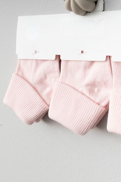 Bebitof 3 Pairs Baby Cotton Curly Socks