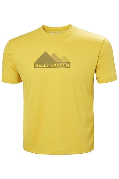 Helly Hansen Helly HansenTECH GRAPHIC Men's T-SHIRT HHA.63088 HHA.348 Yellow-L